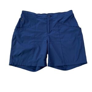 Patagonia High Spy Shorts Size 6 Navy Blue
